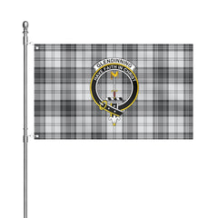 Glendinning Tartan Crest House Flag