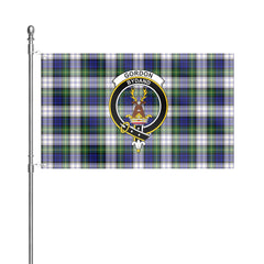 Gordon Dress Modern Tartan Crest House Flag