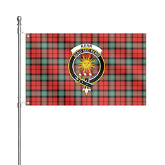Kerr Ancient Tartan Crest House Flag