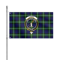 Lammie Tartan Crest House Flag