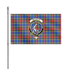MacBeth Modern Tartan Crest House Flag