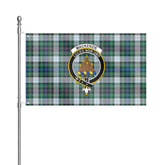 MacKenzie Dress Ancient Tartan Crest House Flag