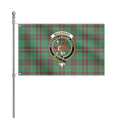 MacKinnon Hunting Ancient Tartan Crest House Flag