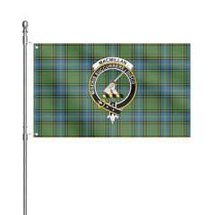 MacMillan Hunting Ancient Tartan Crest House Flag
