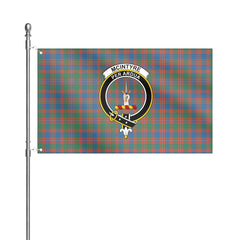 McIntyre Ancient Tartan Crest House Flag