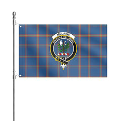 McLaine of Loch Buie Hunting Ancient Tartan Crest House Flag