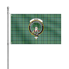 Ross Hunting Ancient Tartan Crest House Flag