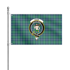 Shaw (of Sauchie) Ancient Tartan Crest House Flag