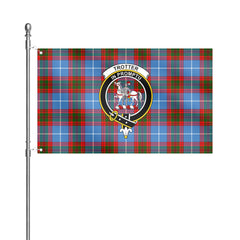 Trotter Tartan Crest House Flag