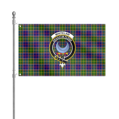 Whitelaw Tartan Crest House Flag