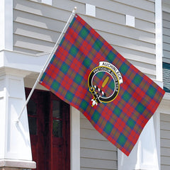 Auchinleck Tartan Crest House Flag