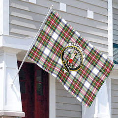 Dennistoun Tartan Crest House Flag