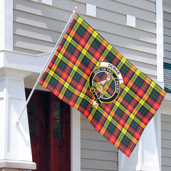 Dewar Tartan Crest House Flag