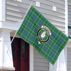 Duncanson Tartan Crest House Flag