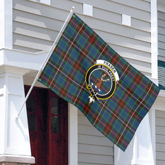 Fraser (of Lovat) Hunting Ancient Tartan Crest House Flag