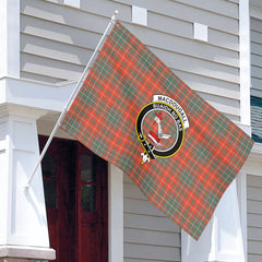 MacDougall Ancient Tartan Crest House Flag
