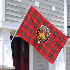 MacGillivray Modern Tartan Crest House Flag