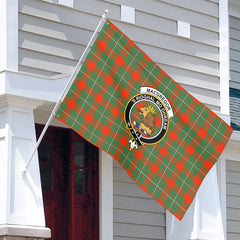 MacGregor Ancient Tartan Crest House Flag
