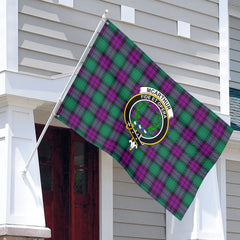 McArthur - Milton Tartan Crest House Flag