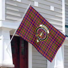 McIntyre Modern Tartan Crest House Flag