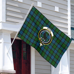 McKie Tartan Crest House Flag