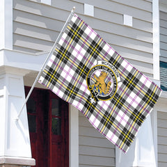 McPherson Dress Modern Tartan Crest House Flag