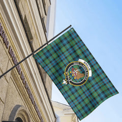 Baillie Ancient Tartan Crest House Flag