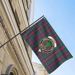 Cairns Tartan Crest House Flag