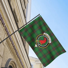 Halkerston Tartan Crest House Flag