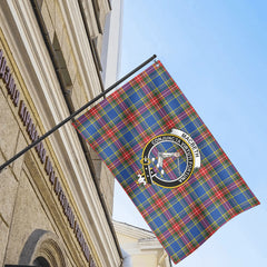 MacBeth Modern Tartan Crest House Flag