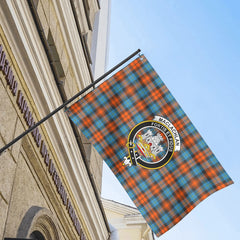 MacLachlan Ancient Tartan Crest House Flag