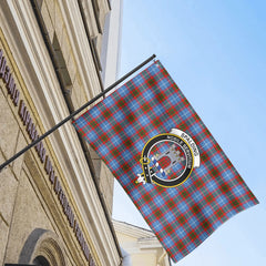 Spalding Tartan Crest House Flag