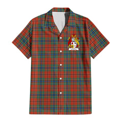 MacLean of Duart Ancient Tartan Coat of Arms Hawaiian Shirt