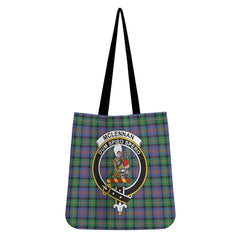 McLennan Ancient Tartan Crest Tote Bag