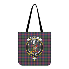 McLennan Modern Tartan Crest Tote Bag