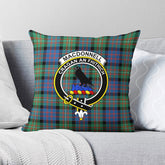 MacDonnell of Glengarry Ancient Tartan Crest Pillow Cover
