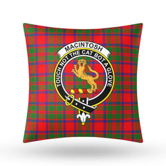 MacIntosh Modern Tartan Crest Pillow Cover
