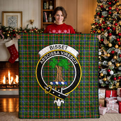 Bisset Tartan Crest Quilt