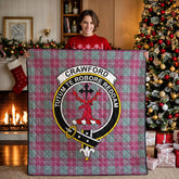 Crawford Ancient Tartan Crest Quilt