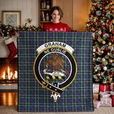 Graham of Montrose Ancient Tartan Crest Quilt