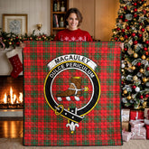 MacAuley Modern Tartan Crest Quilt
