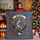MacBeth Ancient Tartan Crest Quilt