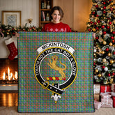 McKintosh Hunting Ancient Tartan Crest Quilt
