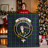 Mitchell Tartan Crest Quilt