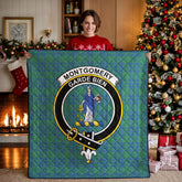 Montgomery Ancient Tartan Crest Quilt