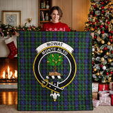 Mowat Modern Tartan Crest Quilt