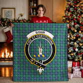 Shaw Ancient Tartan Crest Quilt