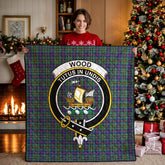 Wood Tartan Crest Quilt