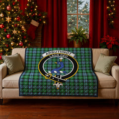 Arbuthnot Ancient Tartan Crest Quilt