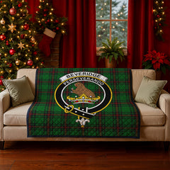Beveridge Tartan Crest Quilt